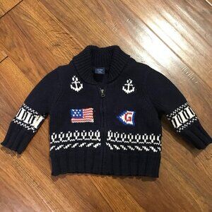 Baby Gap knit nautical sweater